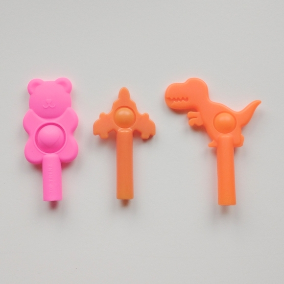 Pop It Back To School Bundle - Pencil Case, Notebook, Pencil Toppers - 7 Pieces - Picture 9 of 14